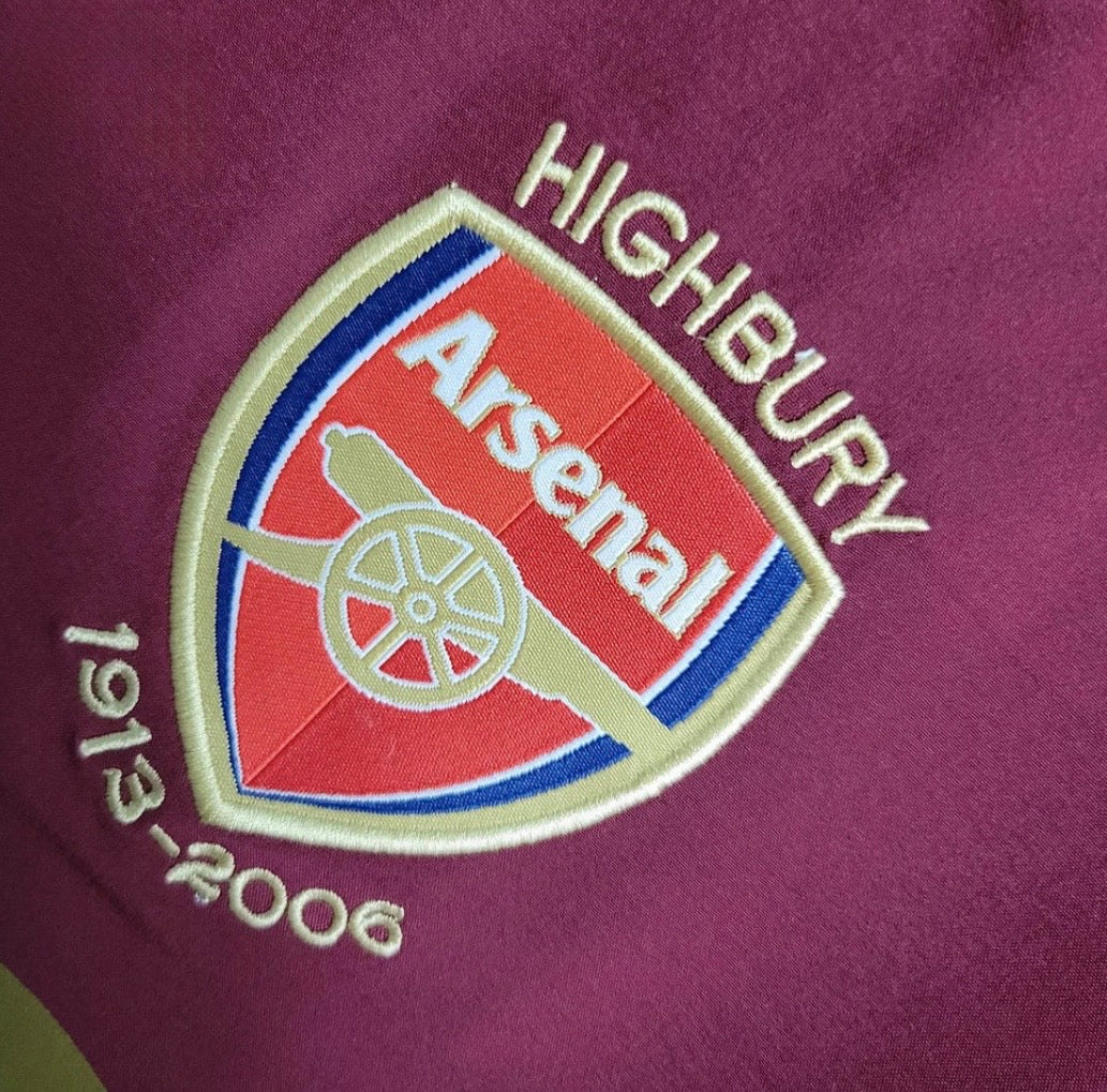 Arsenal Retro Home Jersey 2005/06