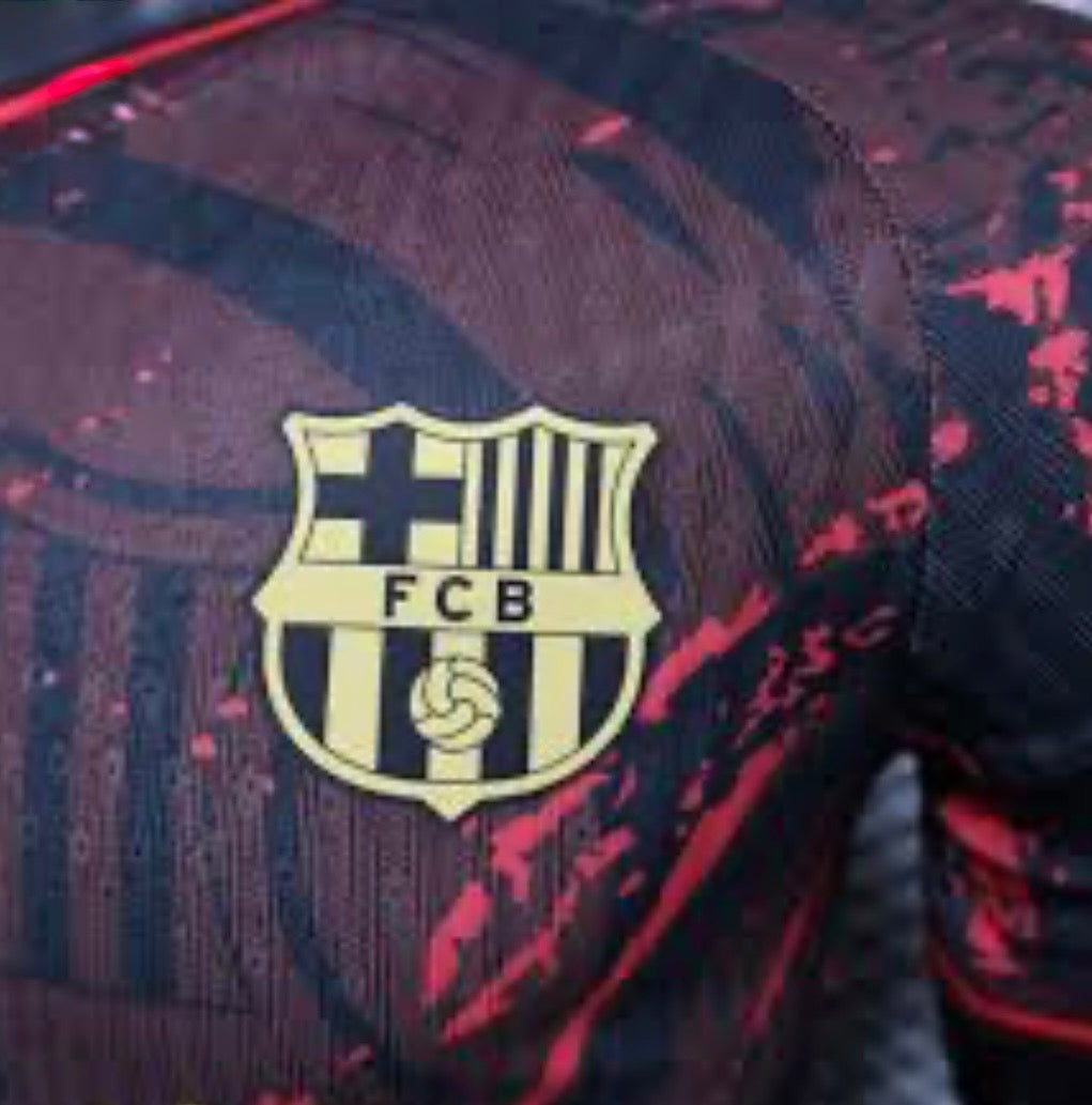 FC Barcelona "Crimson Shadows" Limited Jersey