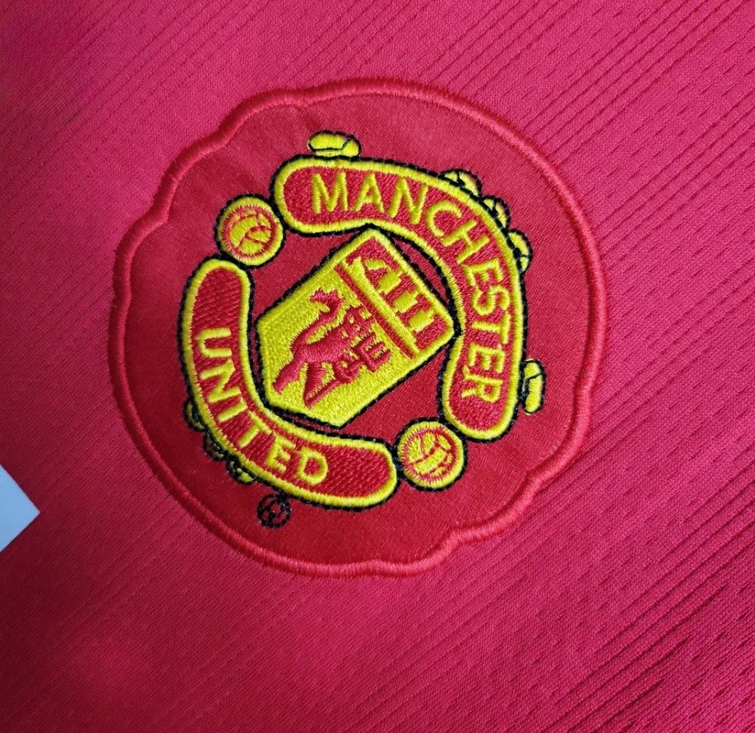 2007/2008 Retro Manchester United Home Champions League Kit