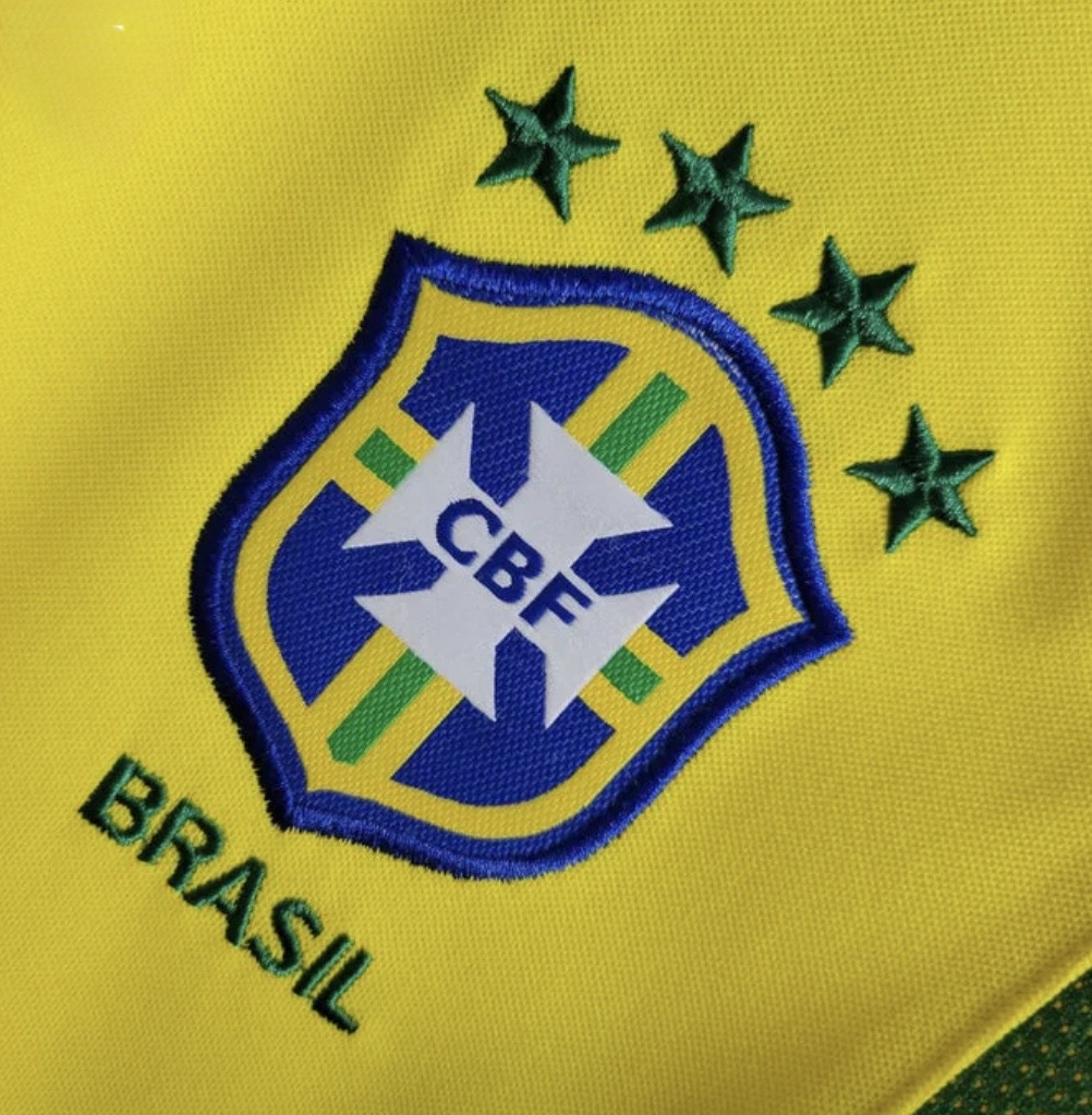 Brazil Retro Home Jersey 2002