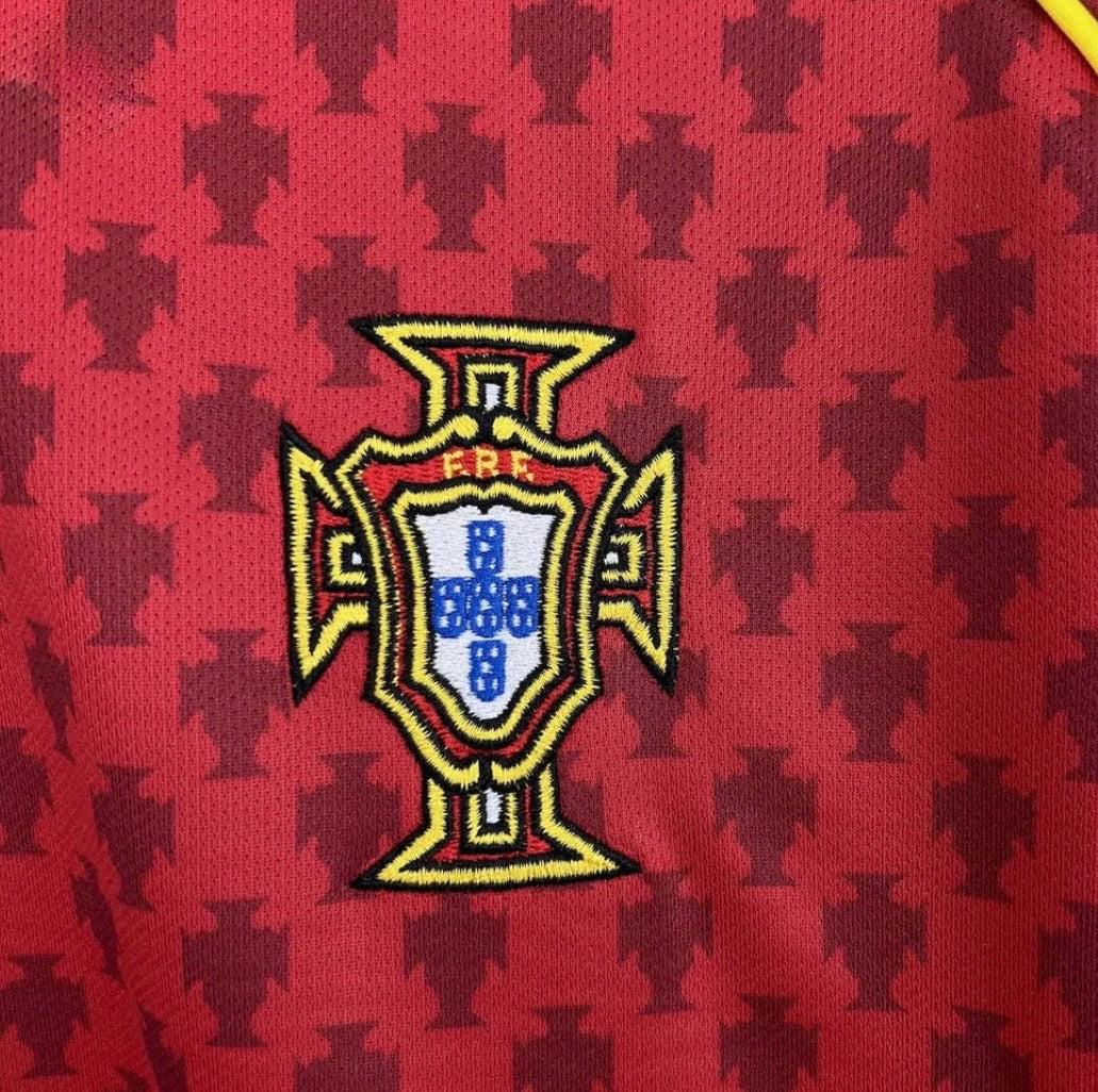 2004 Retro Portugal Home Jersey