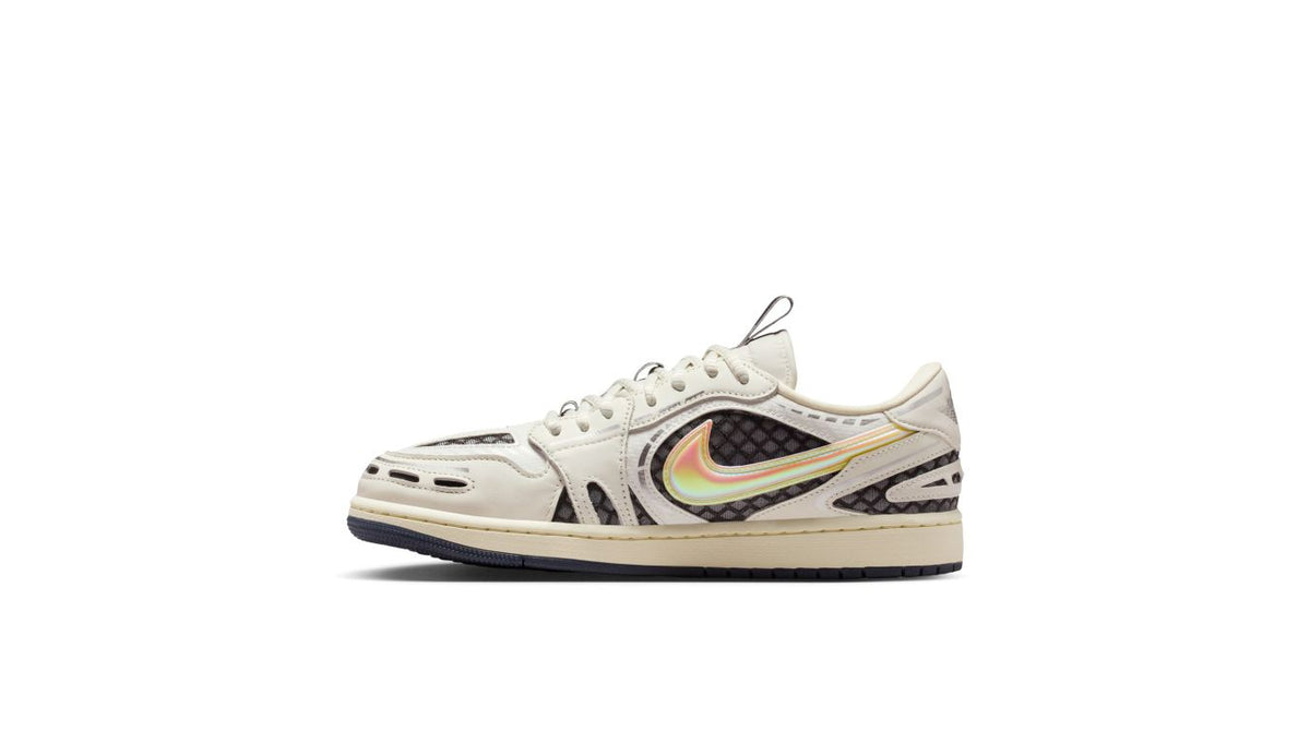 Air Jordan 1 Low Method of Make V3 "Sail Metallic Silver" Wmns