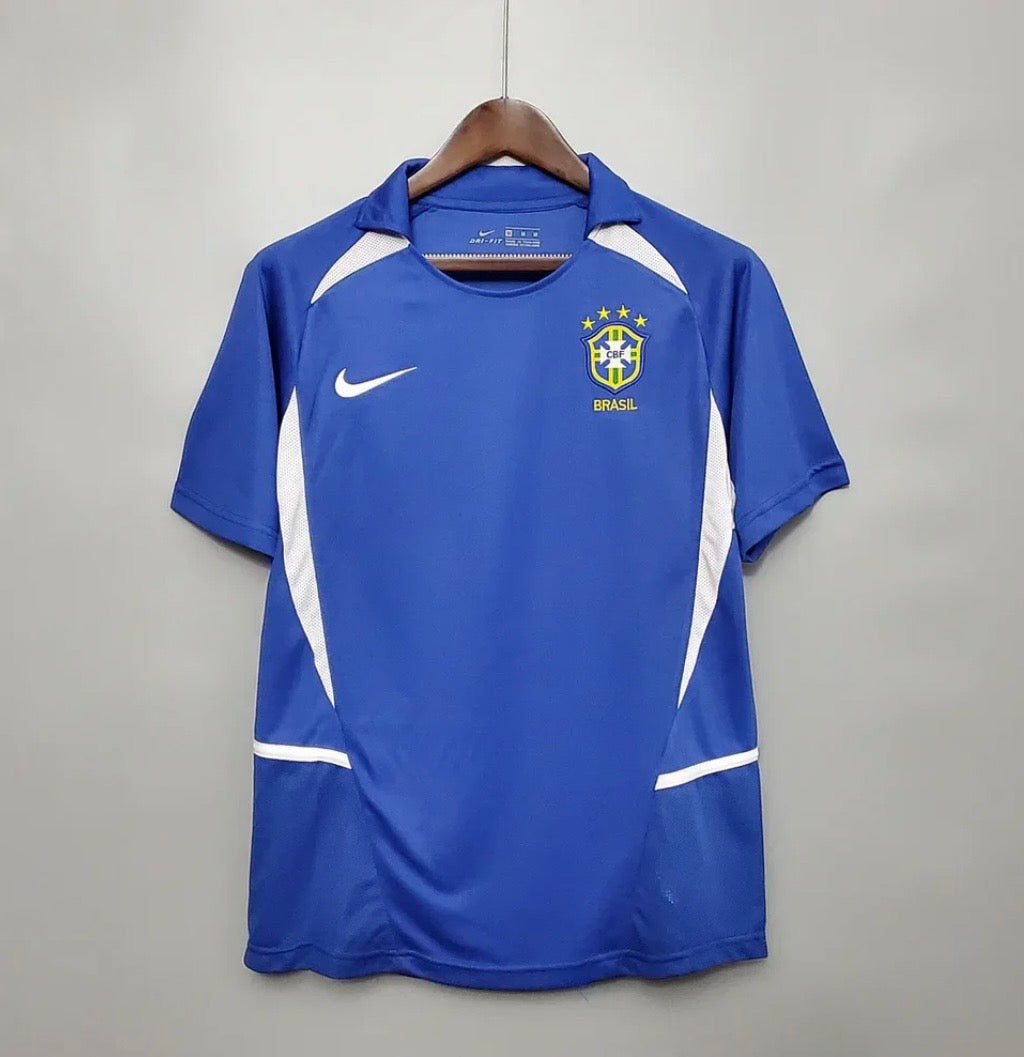 2002 Retro Brazil Away Jersey