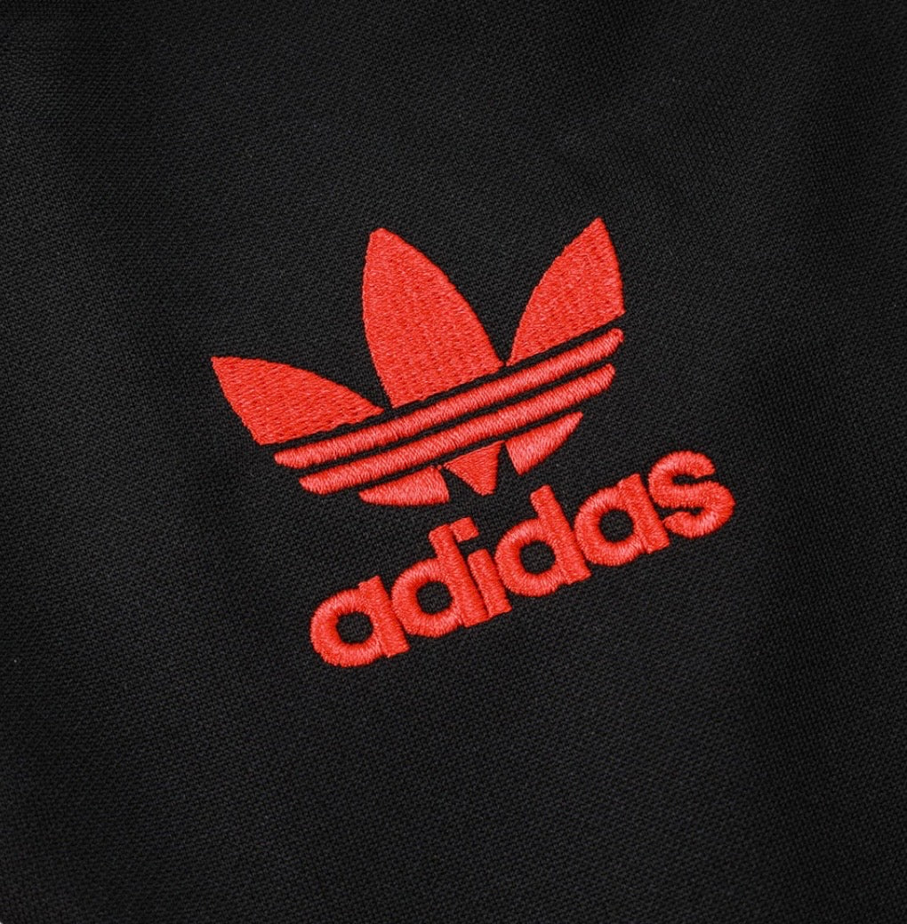 Manchester United Black and Red Tracksuit II