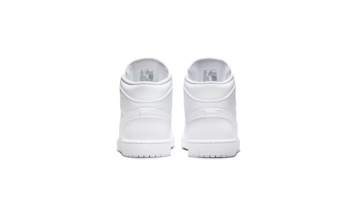 Air Jordan 1 Mid "Triple White"