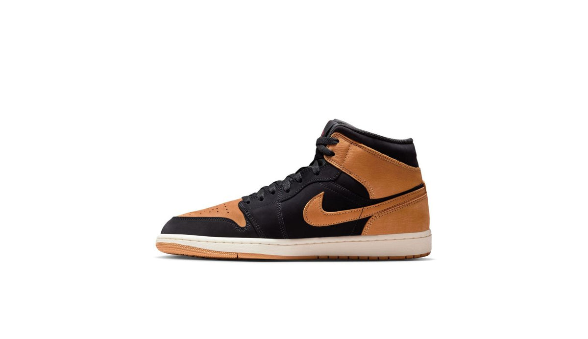 Air Jordan 1 Mid SE "Black Flax"