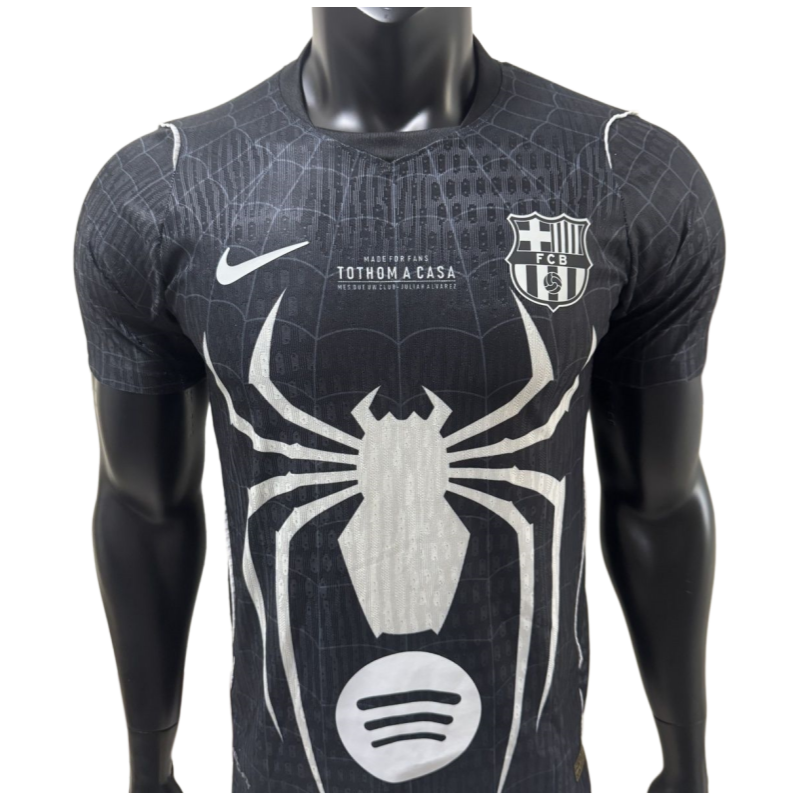FC Barcelona x Spider-Man Black Limited Jersey 2026/27
