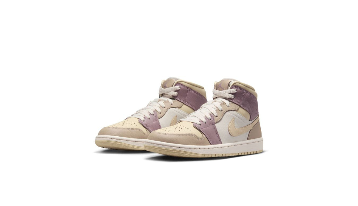 Air Jordan 1 Mid "Team Gold Taupe" Wmns