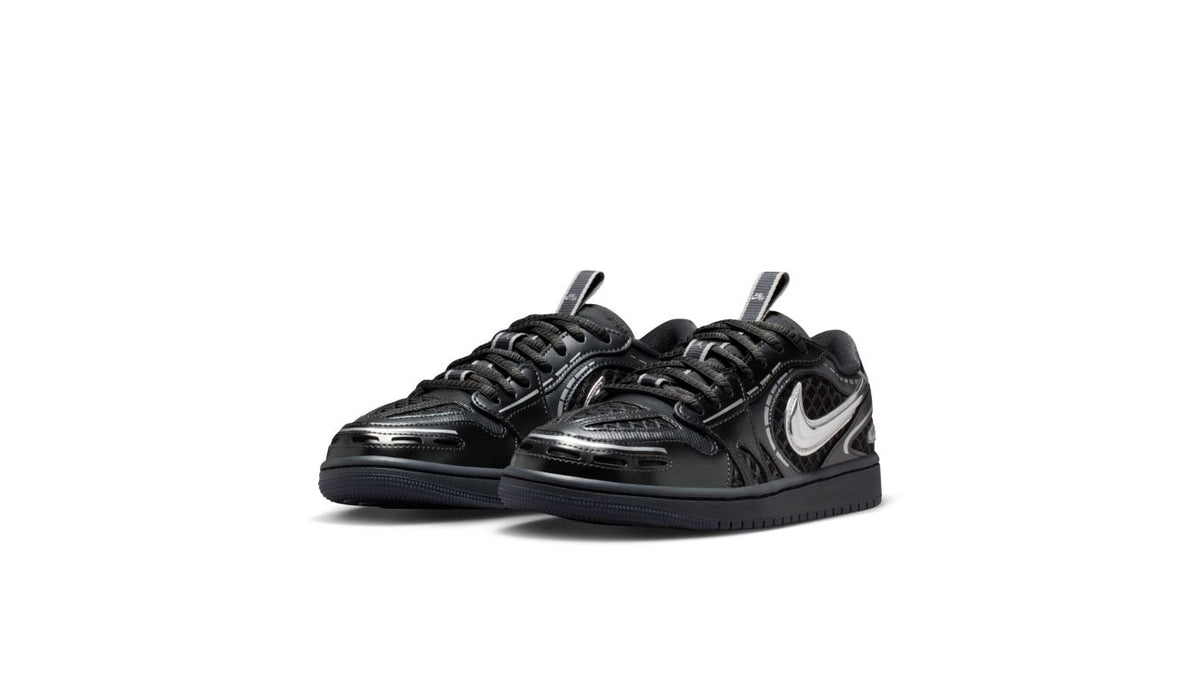 Air Jordan 1 Low Method of Make V3 "Black Metallic Silver" Wmns
