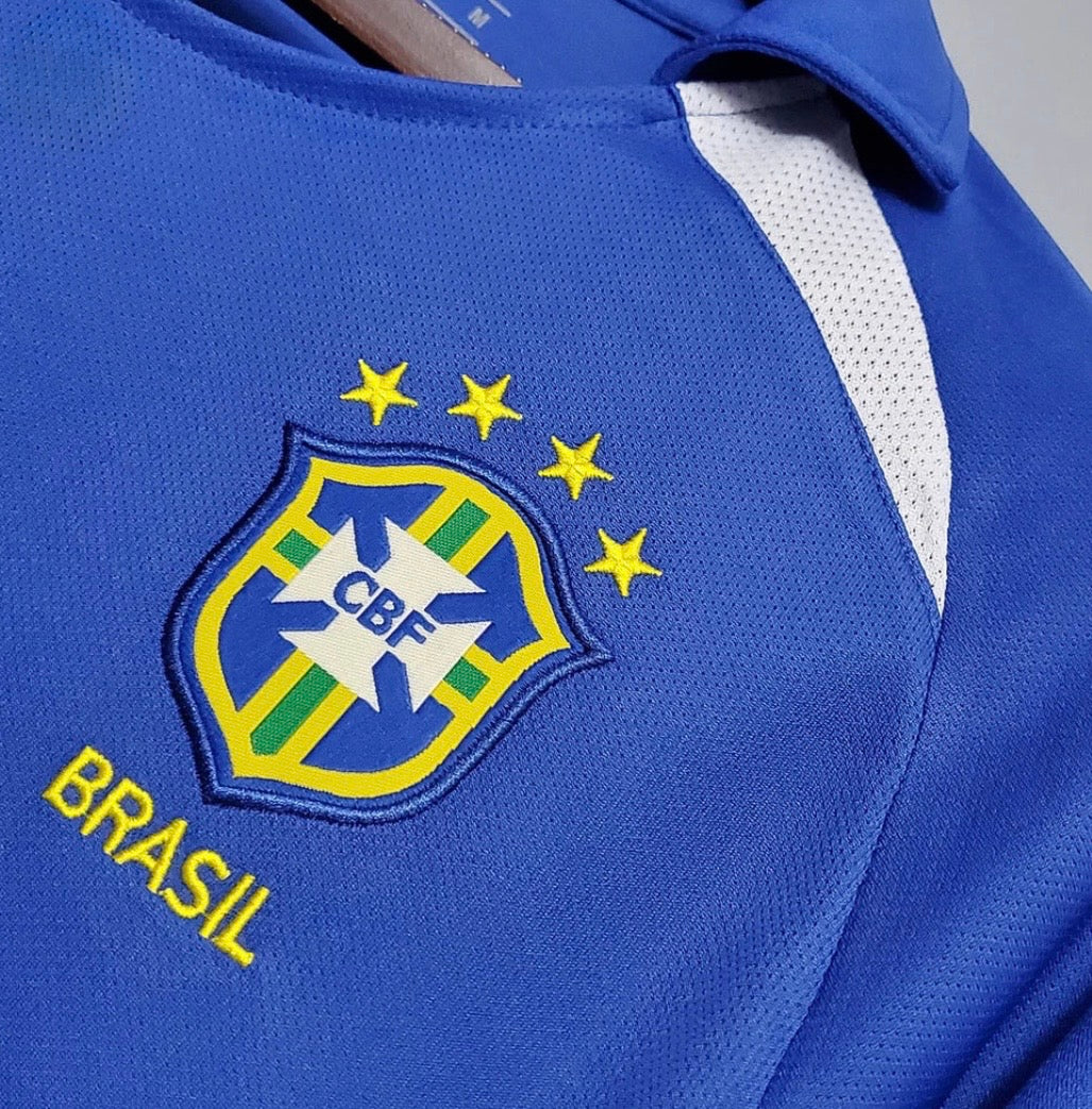 2002 Retro Brazil Away Jersey
