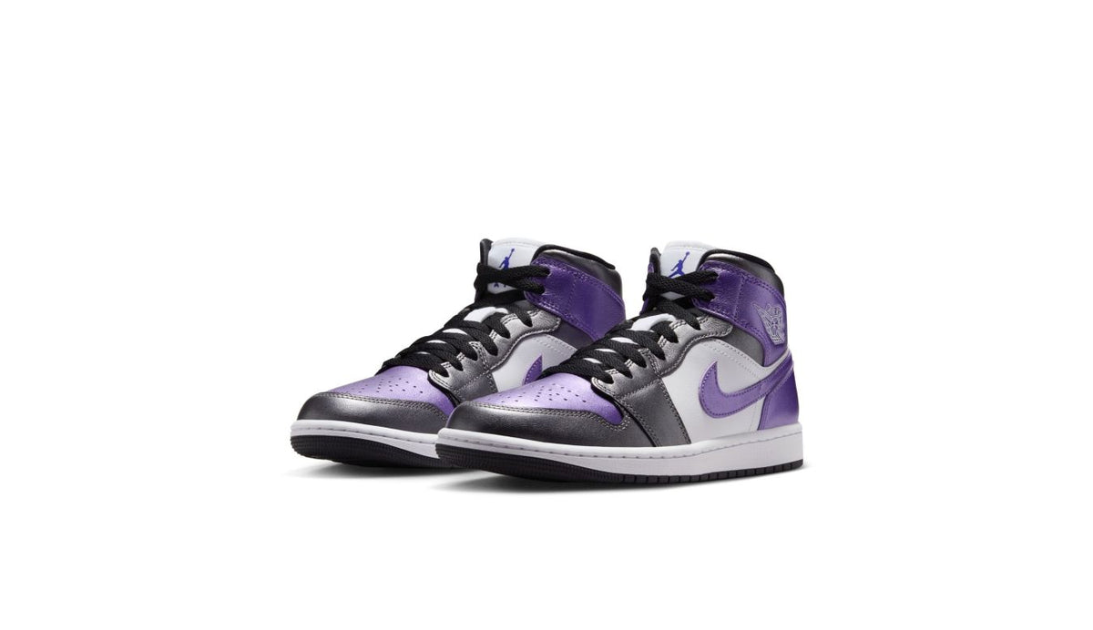 Air Jordan 1 Mid SE "Metallic Purple" Wmns