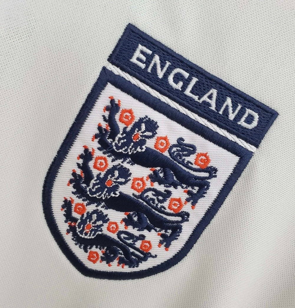 2000 Retro England Home Jersey