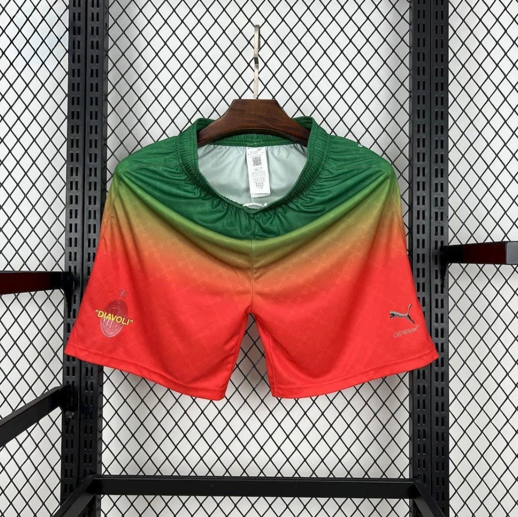 2024-2025 AC Milan x Off-White Shorts