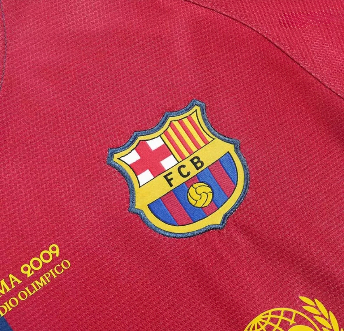 FC Barcelona Home UCL Final Retro Jersey 2008/09