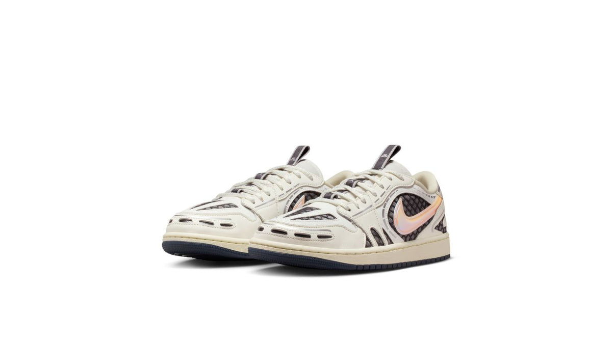Air Jordan 1 Low Method of Make V3 "Sail Metallic Silver" Wmns