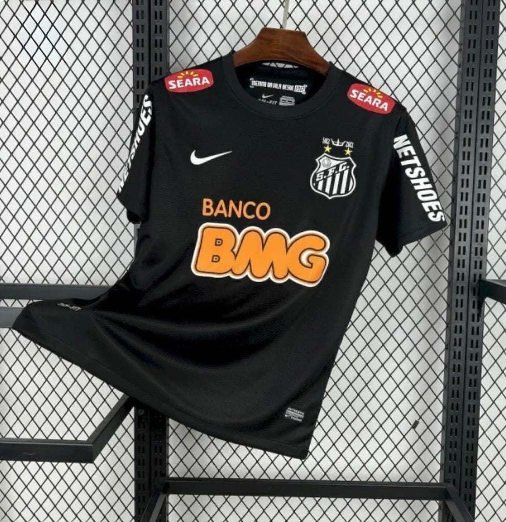 2012 Retro Santos Home Black Limited Jersey