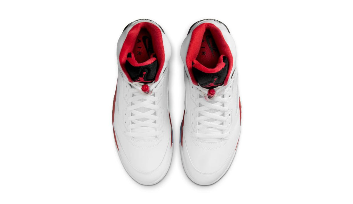 Air Jordan 5 Retro "Fire Red Black Tongue 2025"