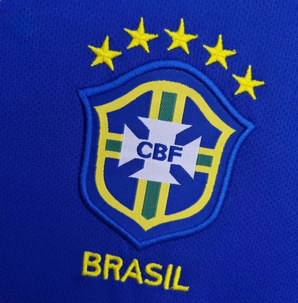 2004 Retro Brazil Away Jersey