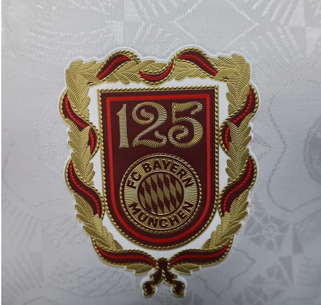 Bayern München 2025/2026 125th Anniversary Edition White Limited Jersey