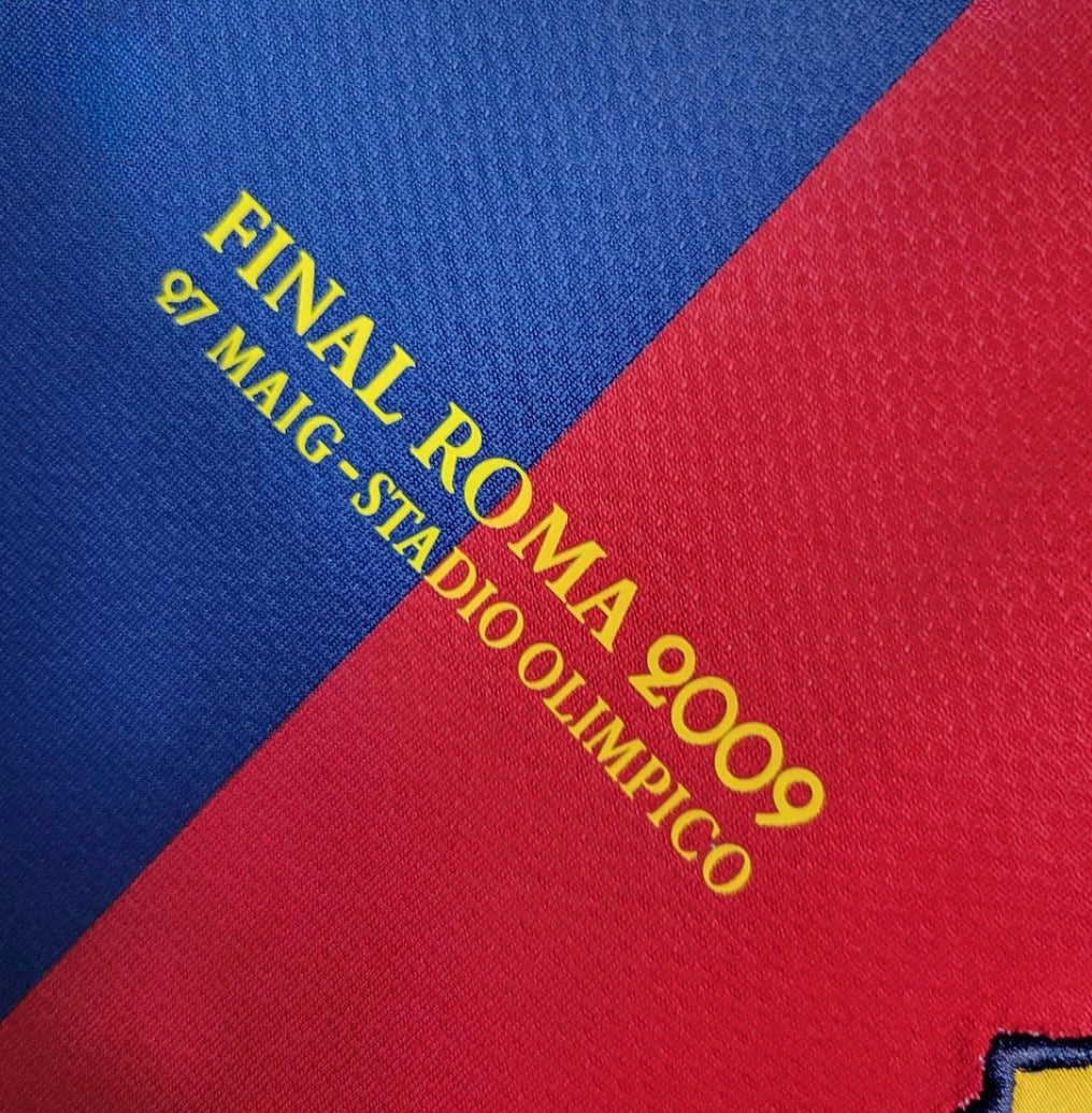 Barcelona Retro Home 2008/2009 UCL Final Kit
