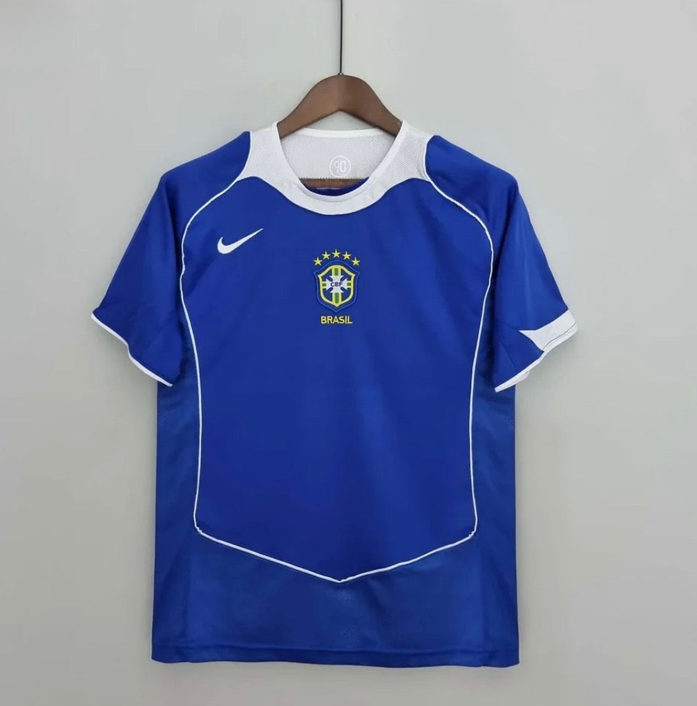 2004 Retro Brazil Away Jersey