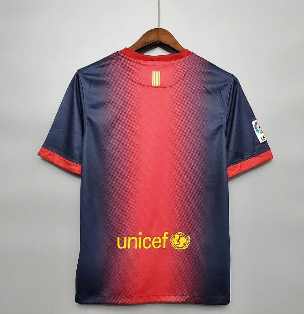 2012/2013 Retro Barcelona Home Jersey