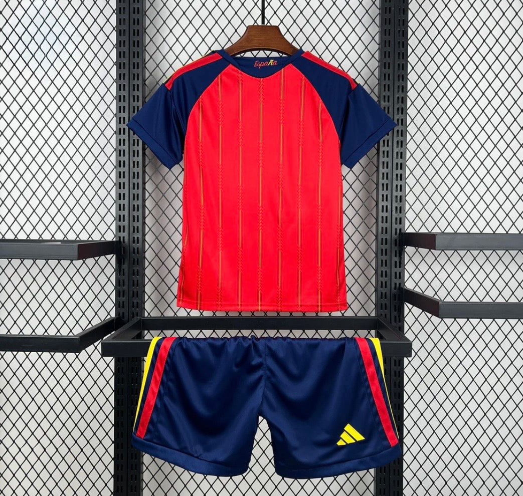 Spain Home World Cup Kit 2026 Kids Size