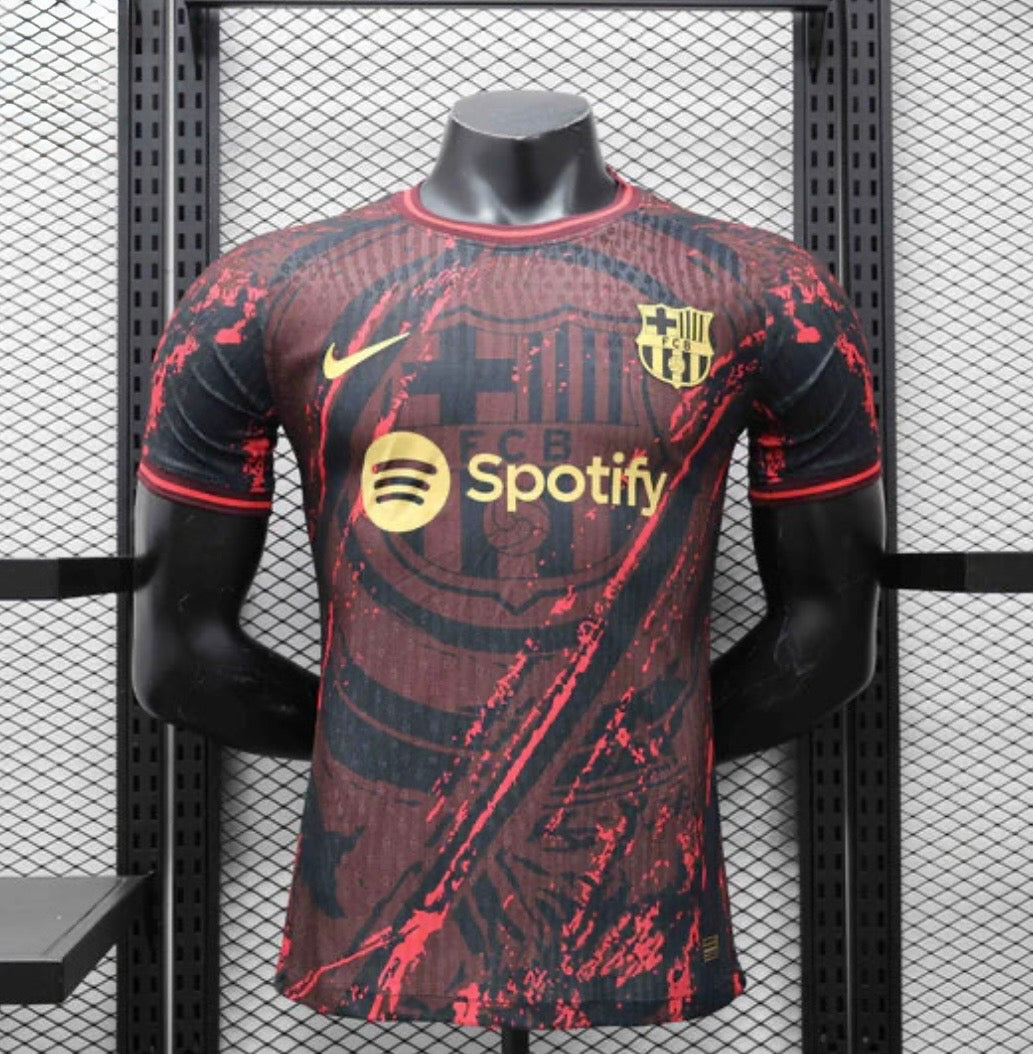 FC Barcelona "Crimson Shadows" Limited Jersey