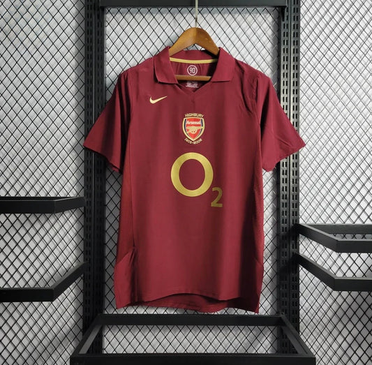 Arsenal Retro Home Jersey 2005/06