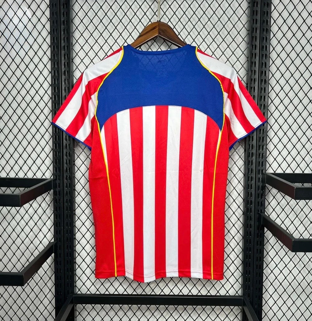 2004/2005 Retro Atletico Madrid Home Jersey