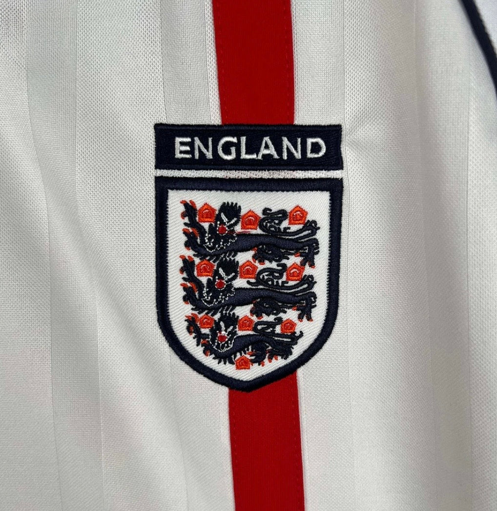 2002 Retro England Home Jersey