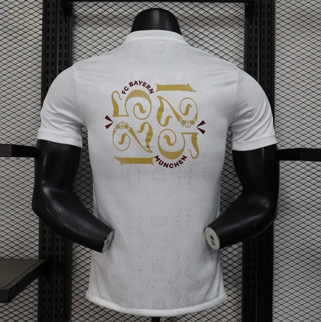 Bayern München 2025/2026 125th Anniversary Edition White Limited Jersey