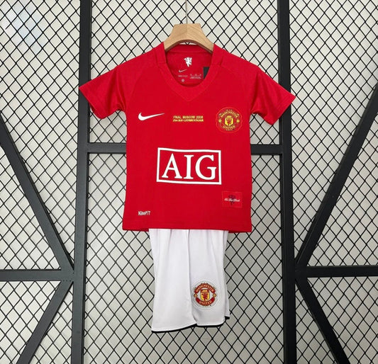 Manchester United Retro Home Jersey 2006/07 Kids Size