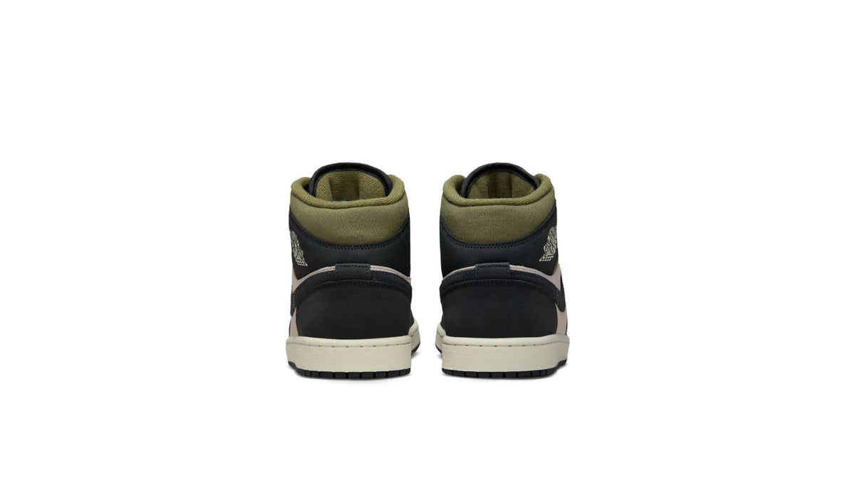 Air Jordan 1 Mid SE "Off Noir Medium Olive"