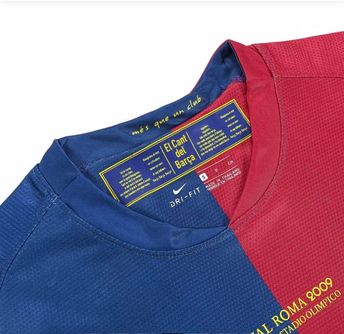 FC Barcelona Home UCL Final Retro Jersey 2008/09