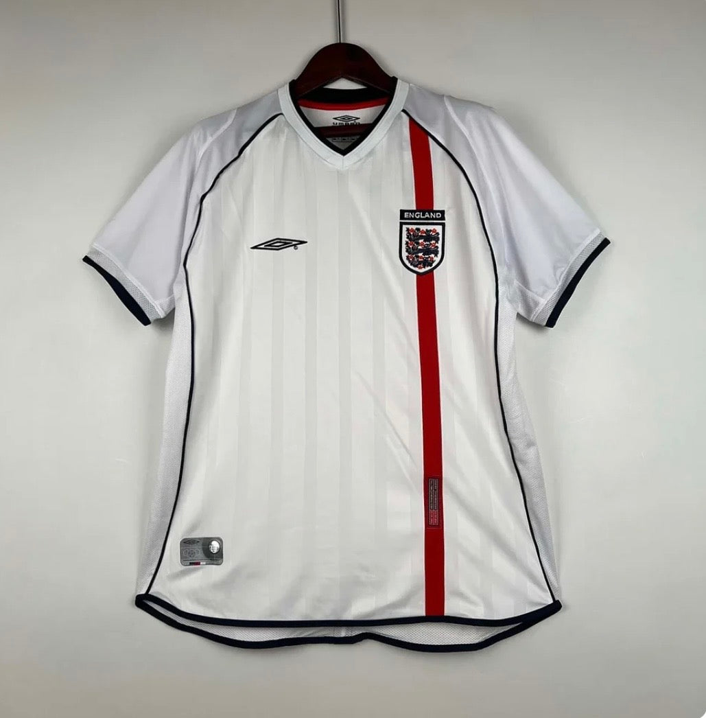 2002 Retro England Home Jersey