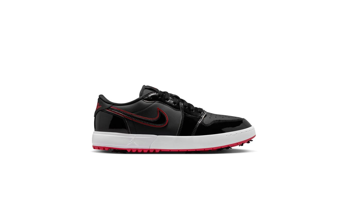 Air Jordan 1 Low Golf "Bred Black Patent"