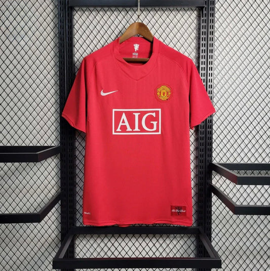 Manchester United FC Home Retro Jersey 2007/08 Cristiano Ronaldo #7