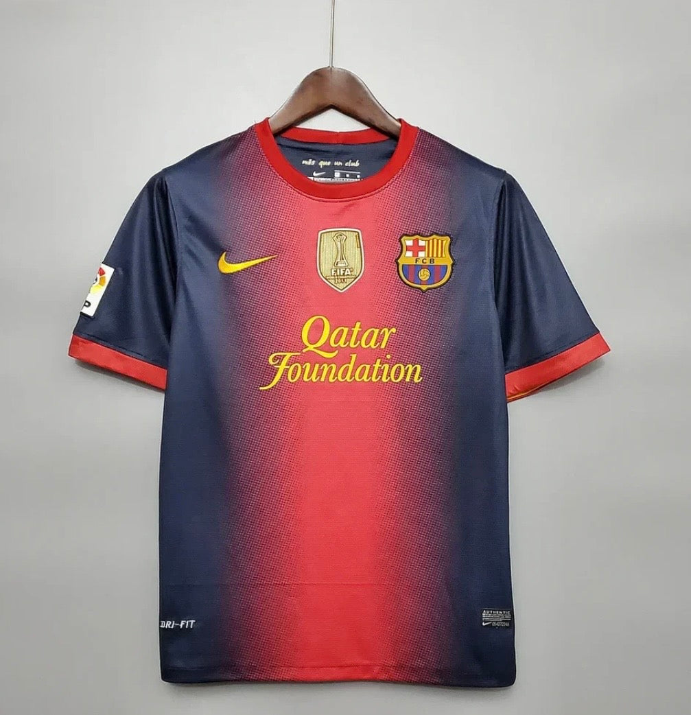 2012/2013 Retro Barcelona Home Jersey
