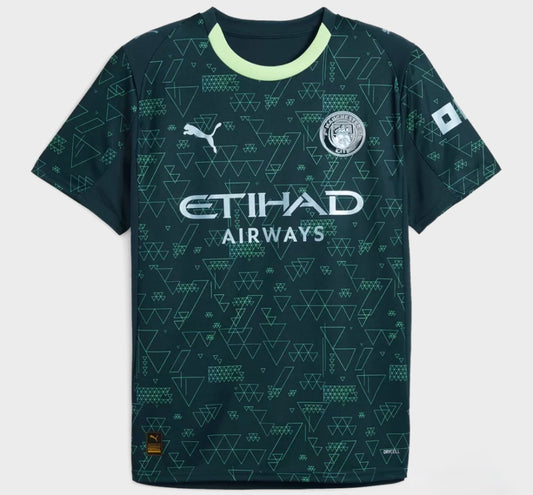 Manchester City Fourth Away Jersey 2025-2026