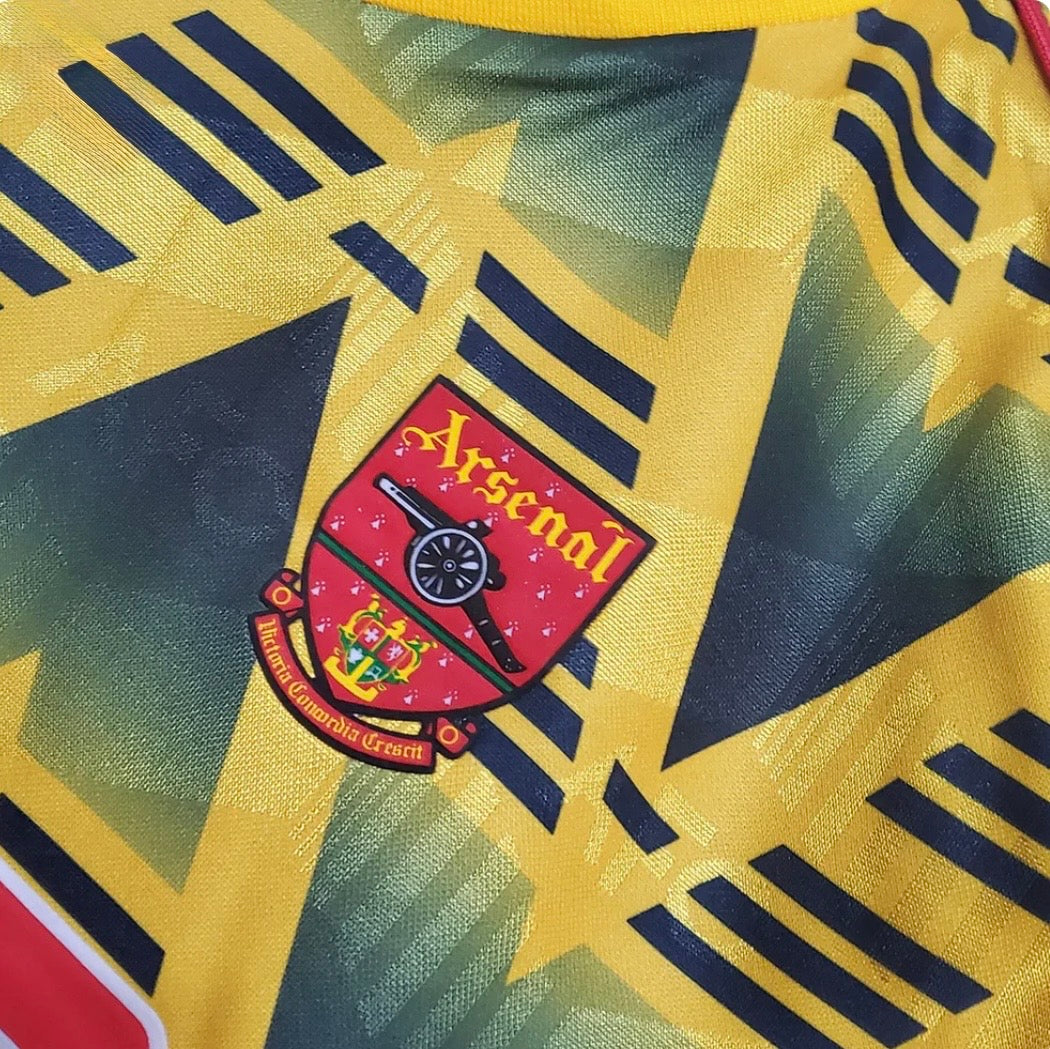 Arsenal FC Retro Away Jersey 1991-1993