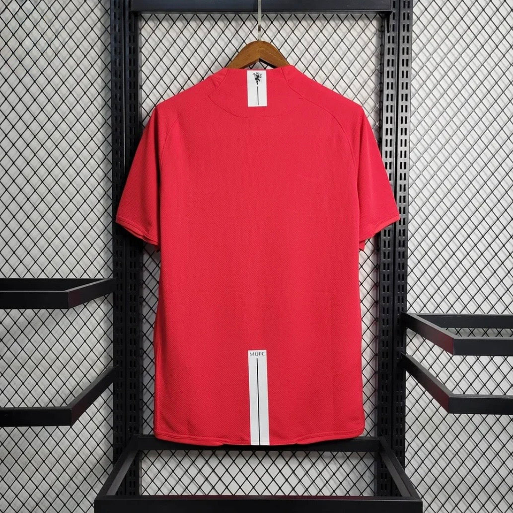 2007/2008 Retro Manchester United Home Champions League Kit