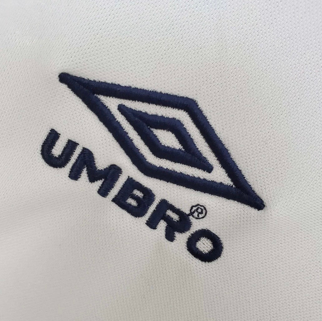 2000 Retro England Home Jersey
