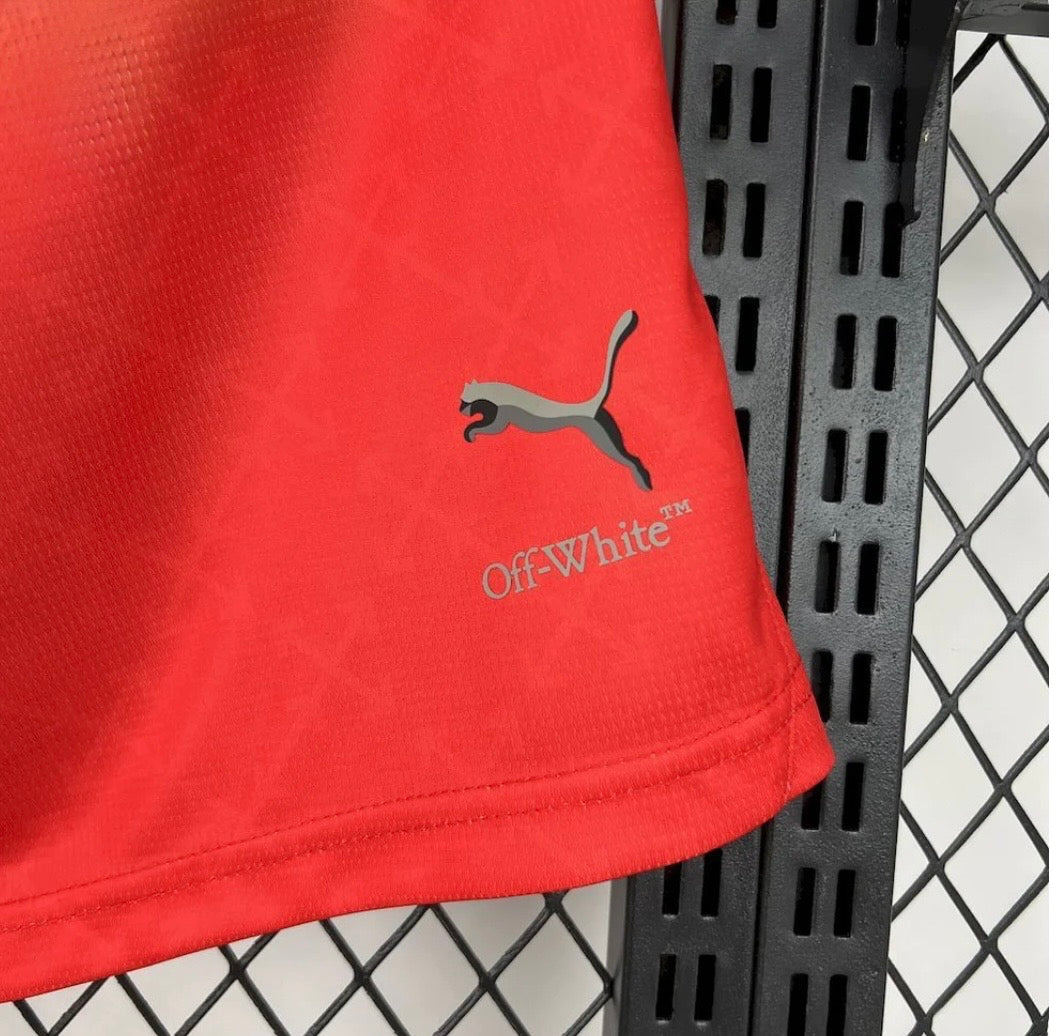 2024-2025 AC Milan x Off-White Shorts