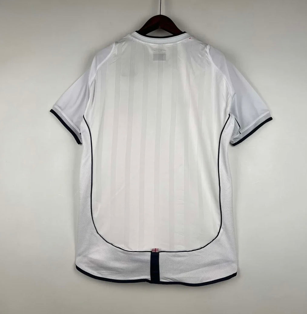 2002 Retro England Home Jersey