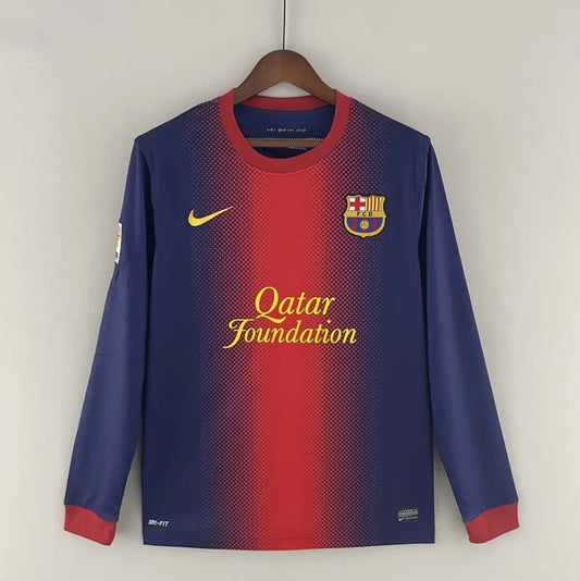 FC Barcelona Retro Home Jersey Long Sleeve 2012/13