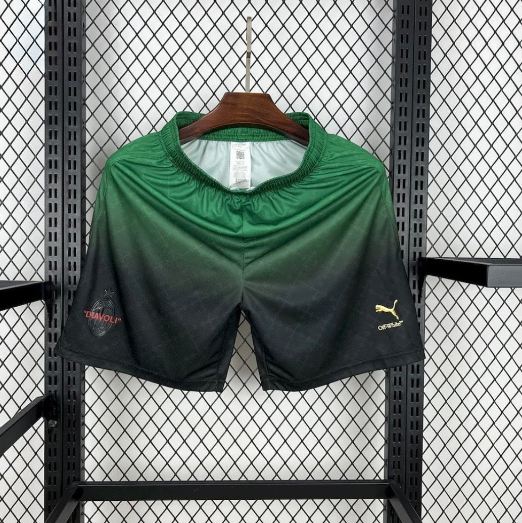 2024-2025 AC Milan x Off-White Limited Shorts