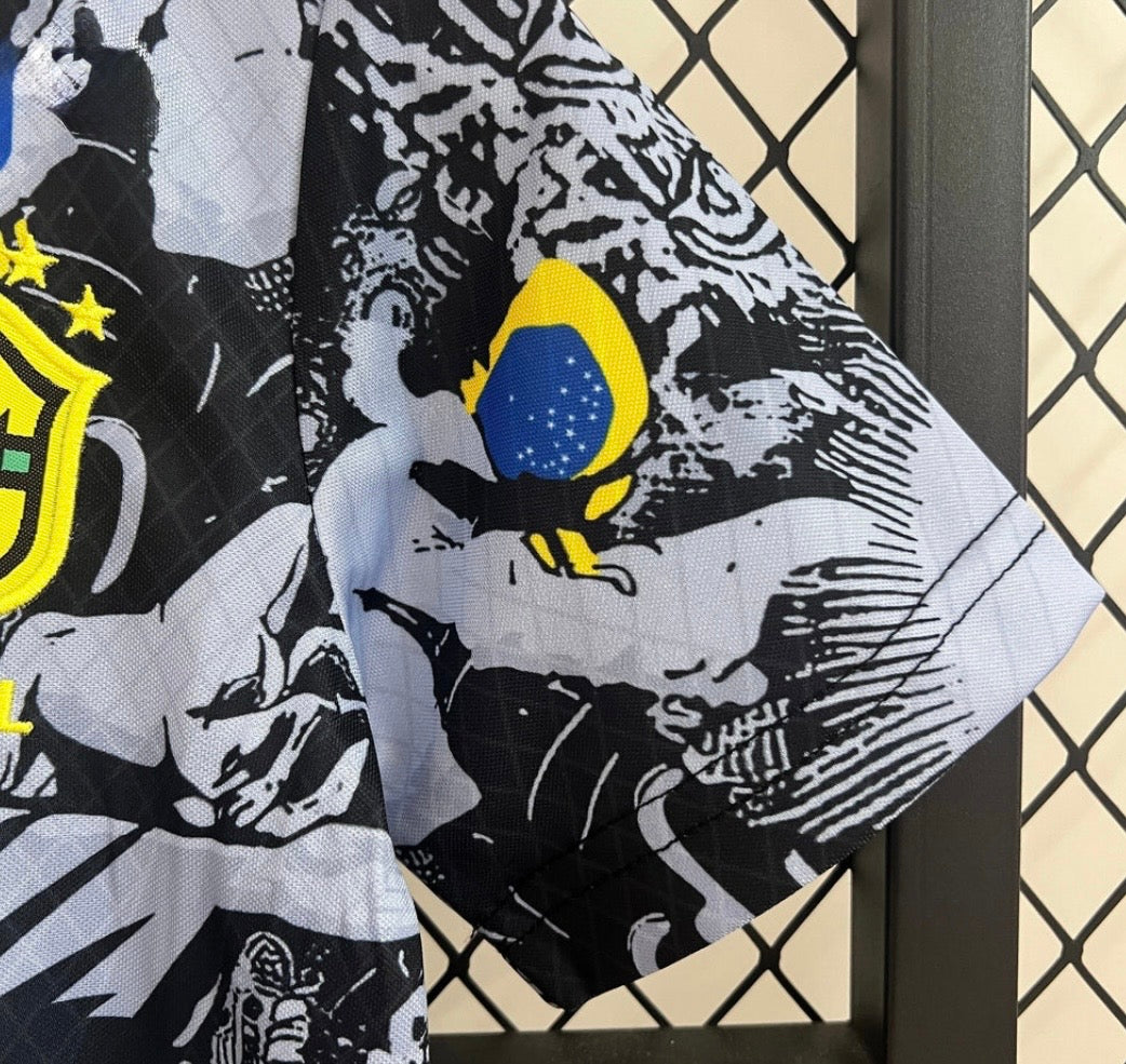 Brazil "Jesus" Limited Jersey Kids Size