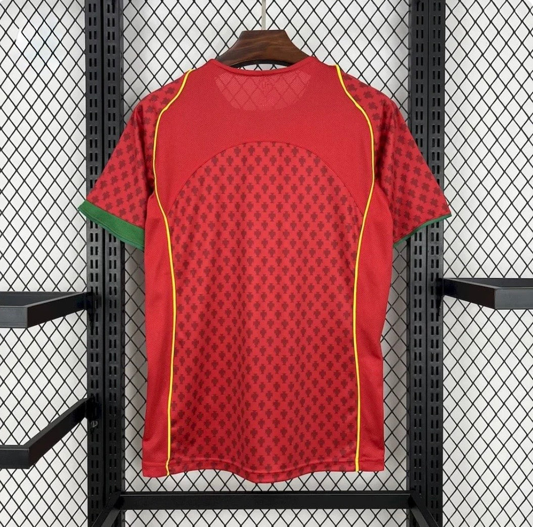 2004 Retro Portugal Home Jersey