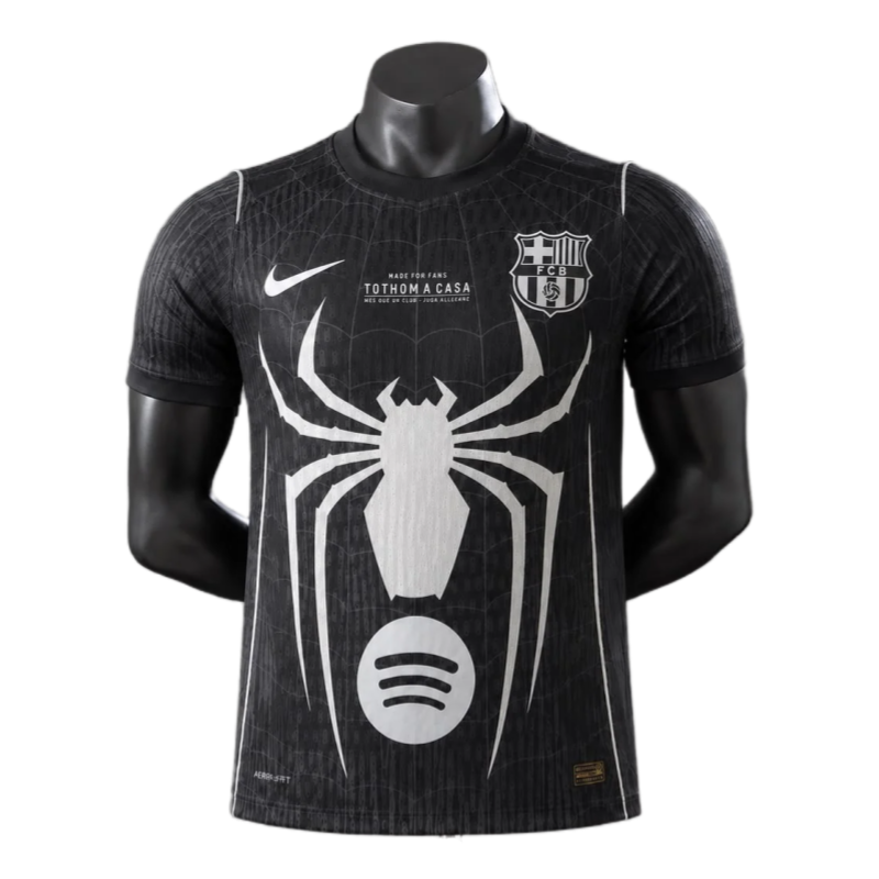 FC Barcelona x Spider-Man Black Limited Jersey 2026/27
